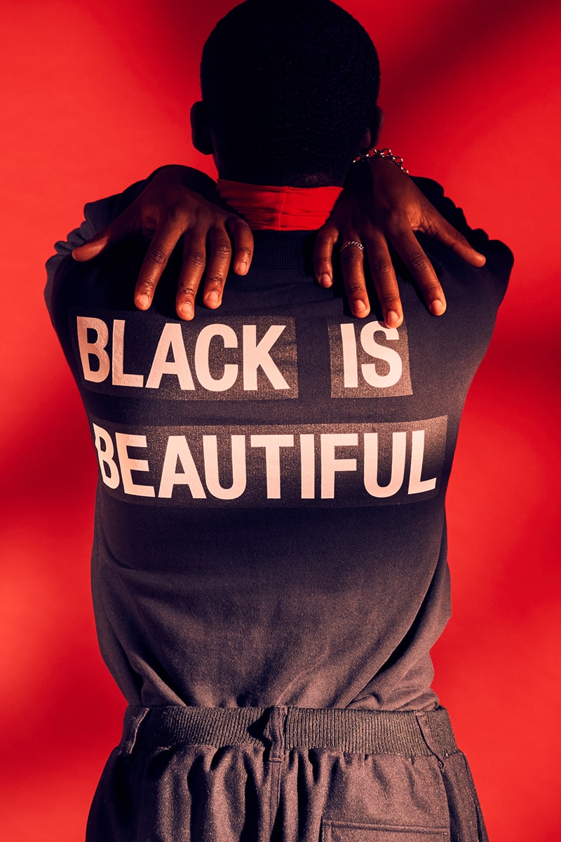 C'est Vingt Trois FW19 Collection Lookbook XXIII Black is Beautiful lookbooks Tokyo Japan fashion Taku Kono 