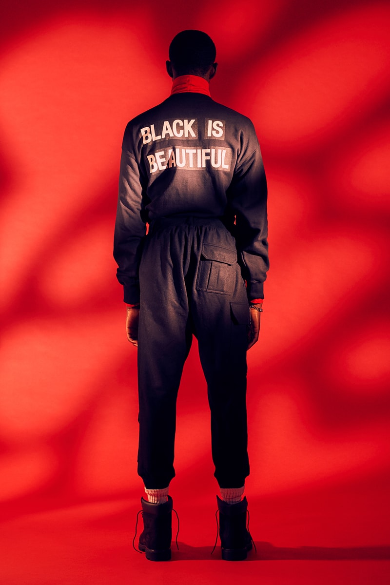 C'est Vingt Trois FW19 Collection Lookbook XXIII Black is Beautiful lookbooks Tokyo Japan fashion Taku Kono 