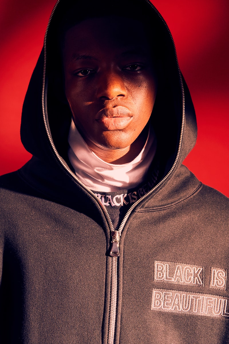 C'est Vingt Trois FW19 Collection Lookbook XXIII Black is Beautiful lookbooks Tokyo Japan fashion Taku Kono 