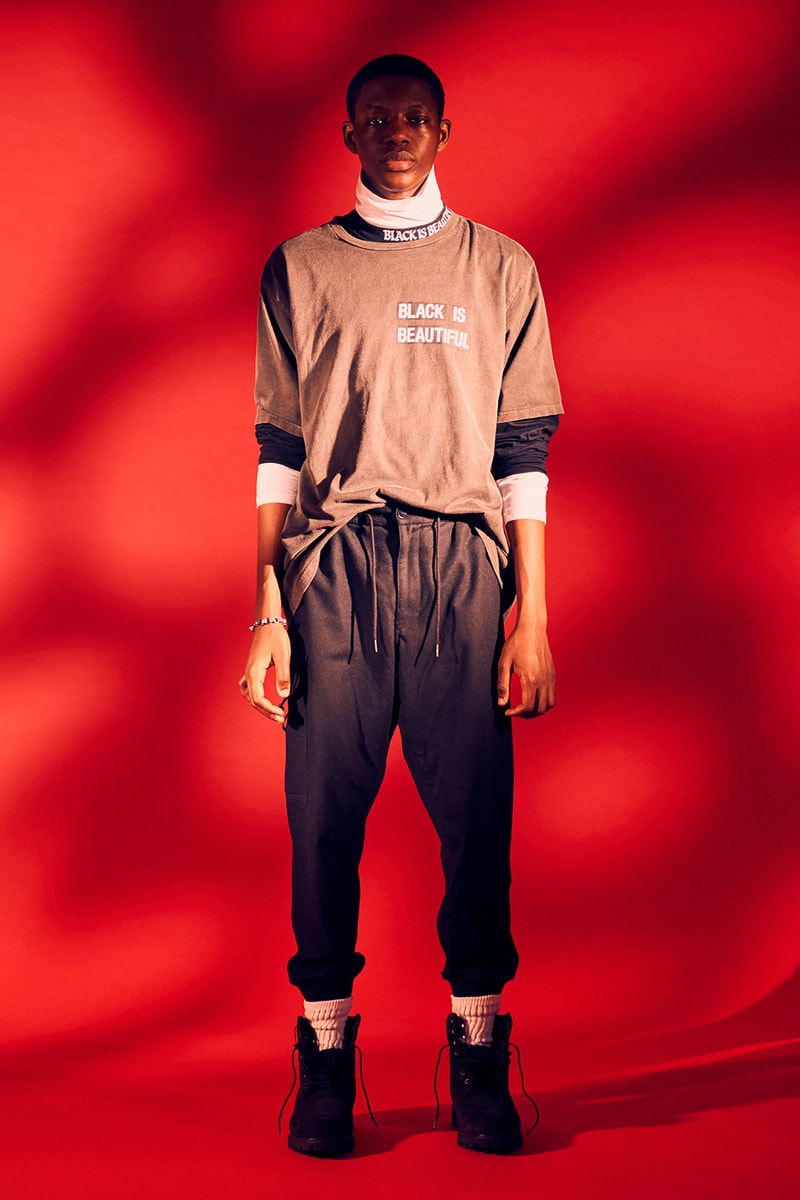 C'est Vingt Trois FW19 Collection Lookbook XXIII Black is Beautiful lookbooks Tokyo Japan fashion Taku Kono 