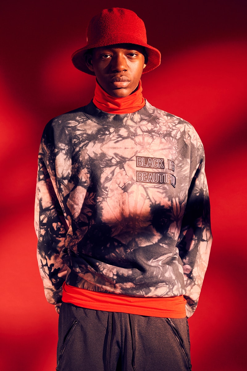 C'est Vingt Trois FW19 Collection Lookbook XXIII Black is Beautiful lookbooks Tokyo Japan fashion Taku Kono 