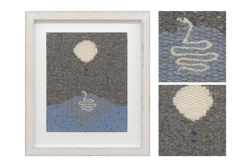 charlotte edey echolocation public gallery london exhibition artworks textiles