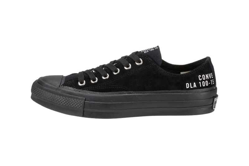 Converse Addict Chuck Taylor GORE TEX NH OX black suede canvas eva foam vibram sole 