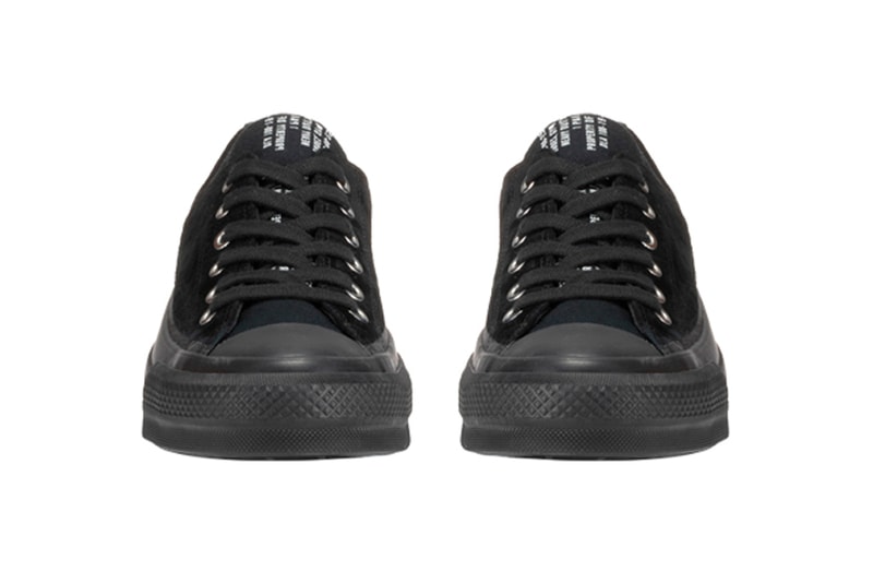 Converse Addict Chuck Taylor GORE TEX NH OX black suede canvas eva foam vibram sole 