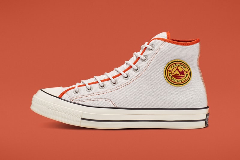 Converse East Village Explorer Chuck 70 Black/Vivid Sulfur/Egret Pale Putty/Campfire Orange High Top