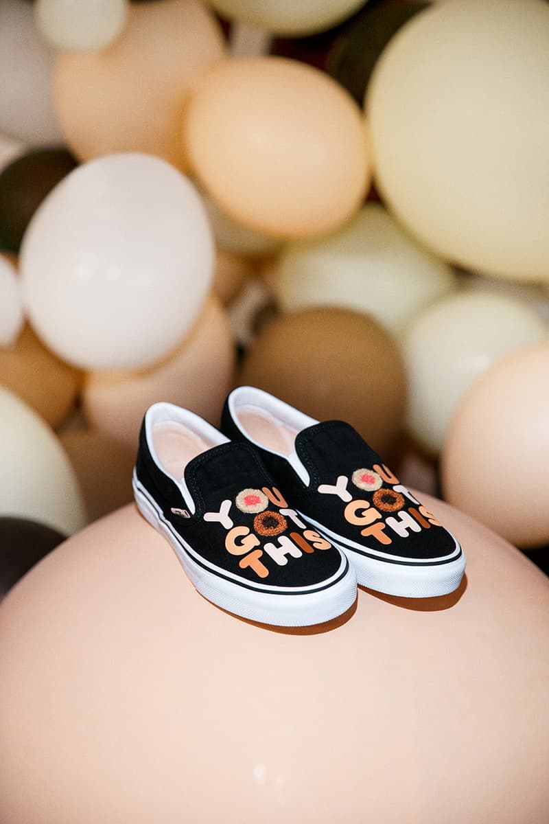 CoppaFeel! x Vans Breast Cancer Awareness Collection Shoes Vans Slip-On Sk8 Hi Slide Backpack Socks Hat T-Shirts Era Graphic Design Charity Fundraising $200000 USD