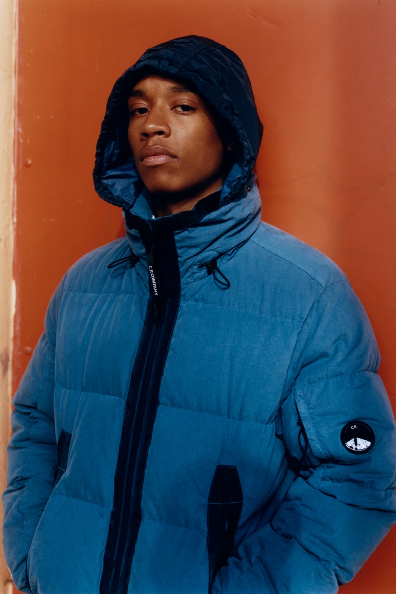 Rejjie Snow C.P. Company Fall/Winter 2019 Campaign "Paris Mon Amour" 'Eyes on the City' Goggle Jackets Red Orange Blue Green Brown