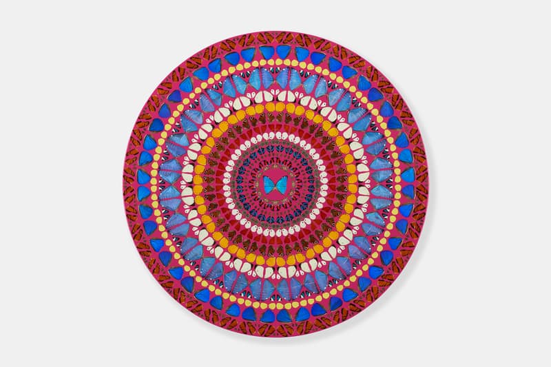 damien hirst mandalas white cube masons yard london exhibition artworks