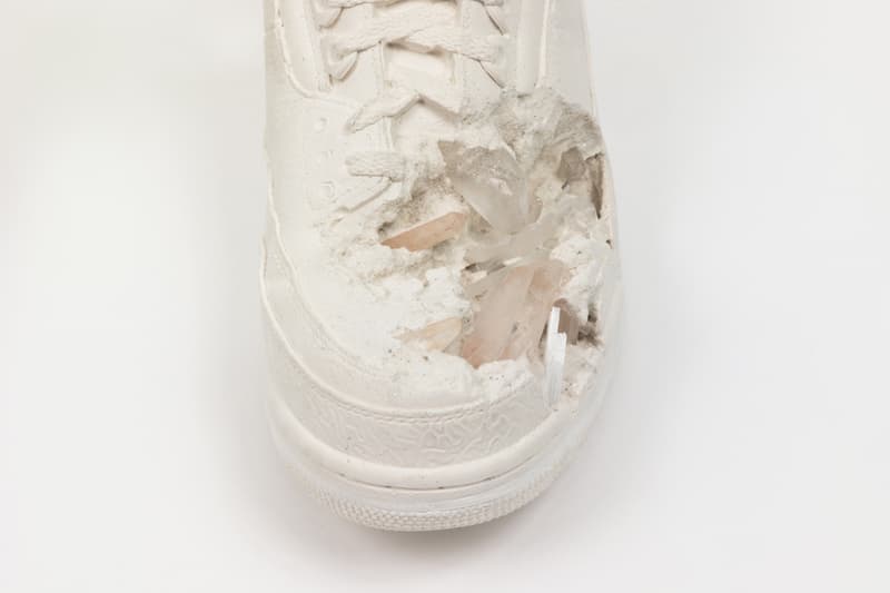 daniel arsham self structure exhibition mosaic art foundation istanbul turkey artworks sculptures installations les benjamins