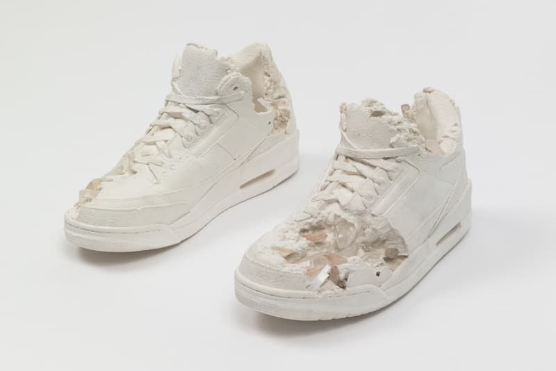 daniel arsham self structure exhibition mosaic art foundation istanbul turkey artworks sculptures installations les benjamins