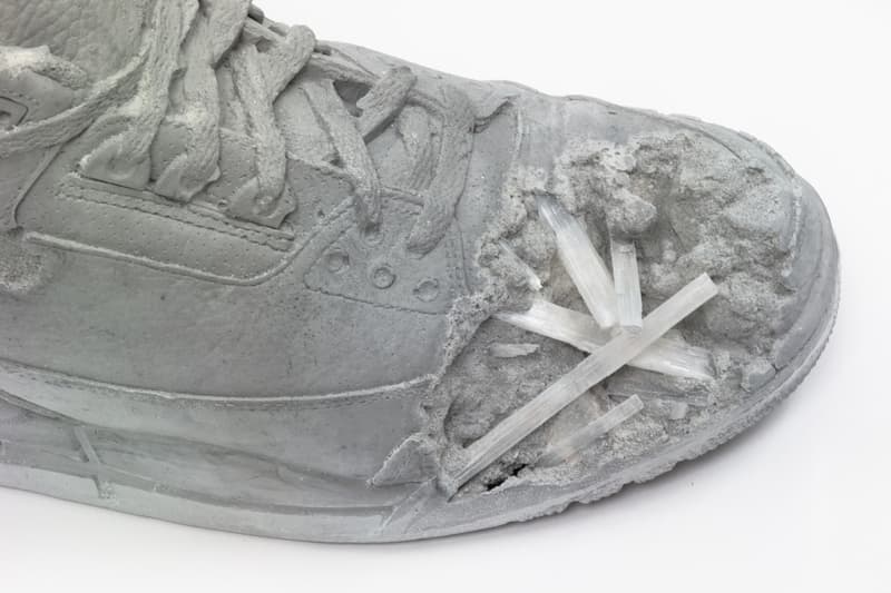 daniel arsham self structure exhibition mosaic art foundation istanbul turkey artworks sculptures installations les benjamins