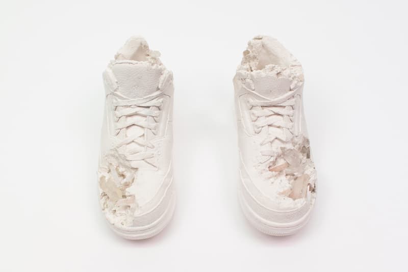 daniel arsham self structure exhibition mosaic art foundation istanbul turkey artworks sculptures installations les benjamins