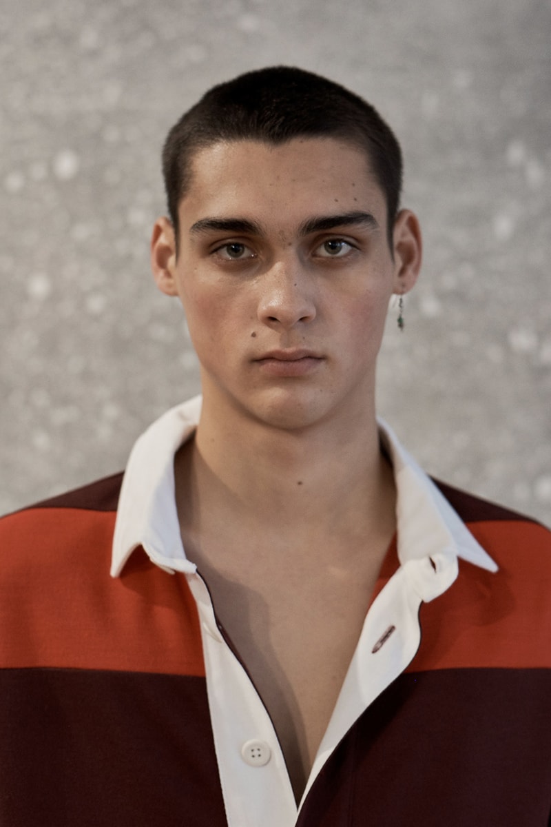 Daniel W. Fletcher Fall Winter 2019 FW19 Collection Lookbook "Postcards From the North" Prince of Wales Check Merino Wool Fabrics Textiles British Designer Menswear Heritage Abraham Moon & Sons