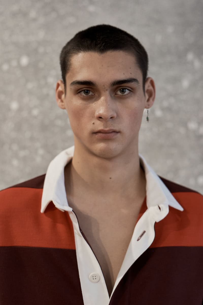 Daniel W. Fletcher Fall Winter 2019 FW19 Collection Lookbook "Postcards From the North" Prince of Wales Check Merino Wool Fabrics Textiles British Designer Menswear Heritage Abraham Moon & Sons