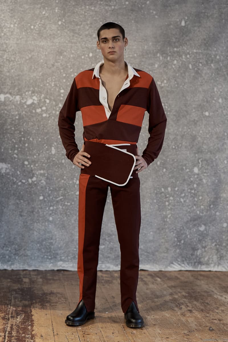Daniel W. Fletcher Fall Winter 2019 FW19 Collection Lookbook "Postcards From the North" Prince of Wales Check Merino Wool Fabrics Textiles British Designer Menswear Heritage Abraham Moon & Sons