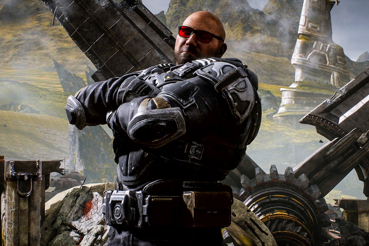 Dave Bautista is Coming to Gears 5 Info the coalition batista microsoft xbox game studios gears of war video games gaming