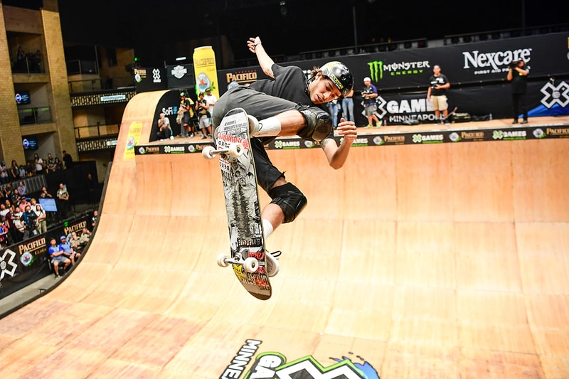 Tony Hawk Competes In First X Games Skateboard Vert Best Trick Contest  Since 2003; Gui Khury Lands First 1080