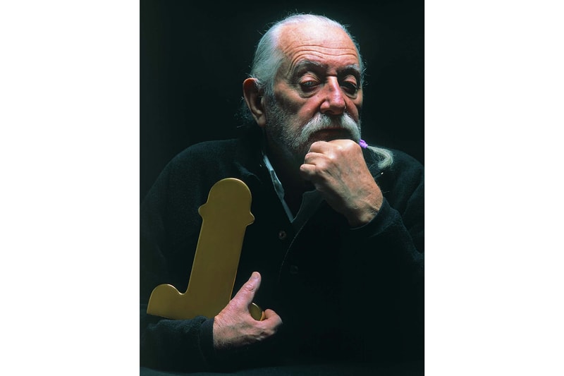 designboom 20th Anniversary "Treasures on Tape" Ettore Sottsass Mobili Grigi Grey Furniture Mirror Bed 
