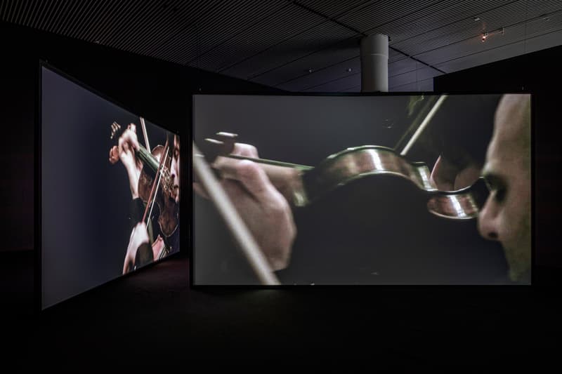 douglas gordon in my shadow exhibition video artist aros museum denmark presentation films Rufus Wainwright Philippe Parreno