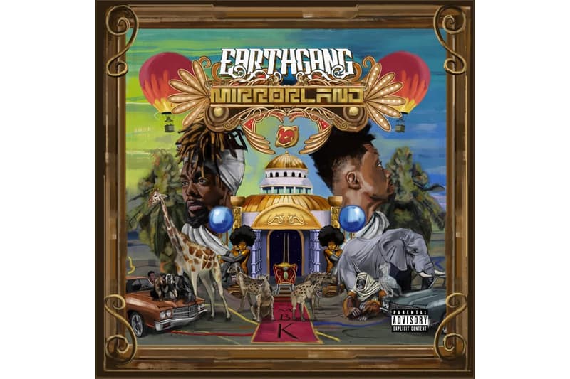 EarthGang MirrorLand Album Stream olu johnny venus wowgr8 doctur dot dreamville records