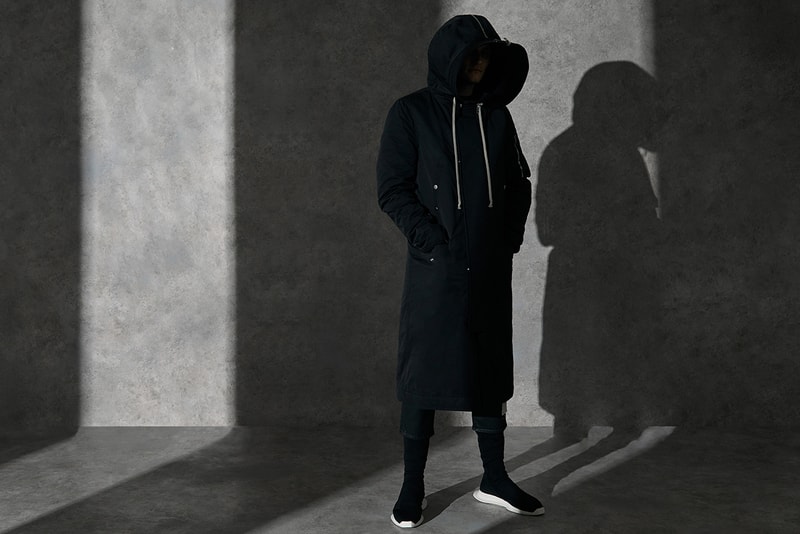 end clothing rick owens drkshdw fall winter 2019 collection first look sneakers sock hoody parka buy cop purchase pods shorts