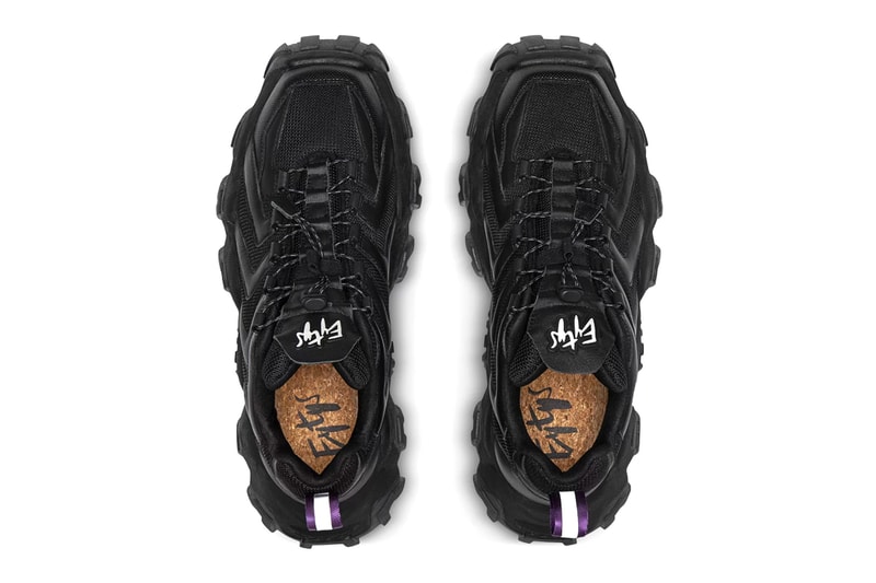Eyty's Halo Sneaker Sneakers Chunky Shoes Footwear Boots kicks Rubber Hypebeast arch support purple phylon