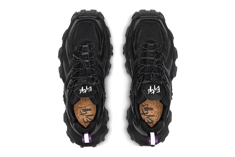 Eyty's Halo Sneaker Sneakers Chunky Shoes Footwear Boots kicks Rubber Hypebeast arch support purple phylon