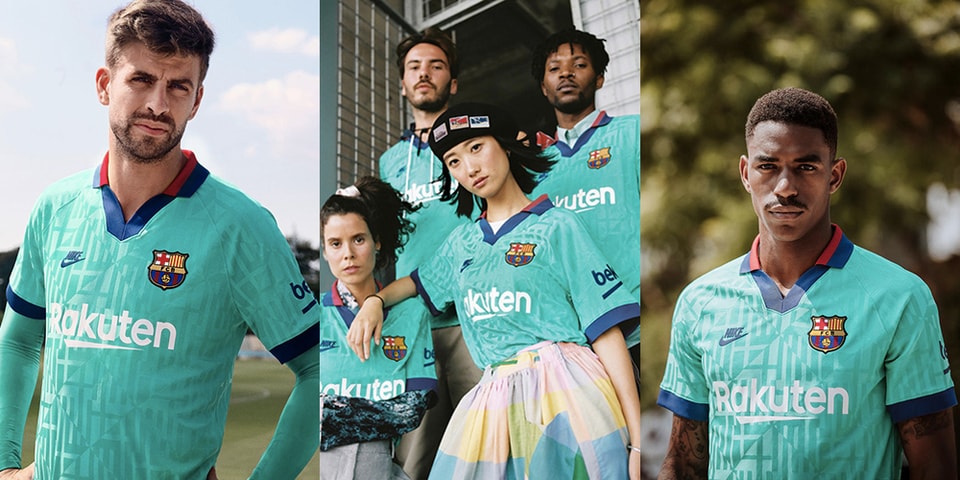 Fc Barcelona 2019 20 Third Kit By Nike Hypebeast