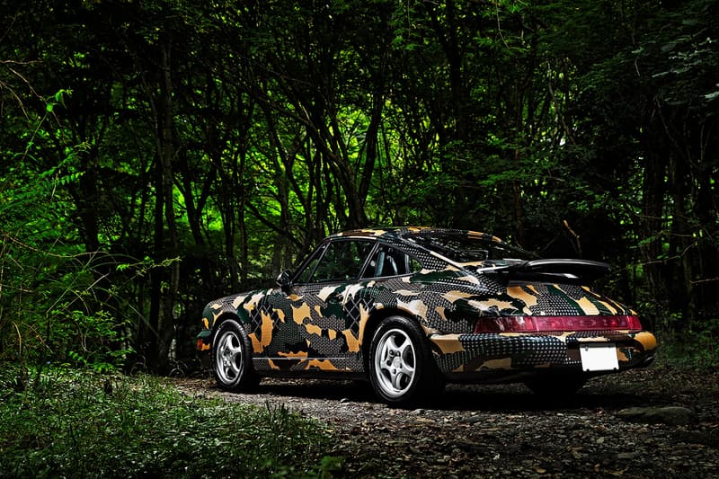 FDMTL Wraps Porsche 964 Sashiko Camouflage Custom wrap like a king carrera