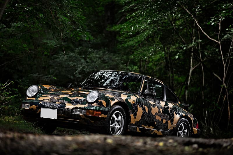 FDMTL Wraps Porsche 964 Sashiko Camouflage Custom wrap like a king carrera