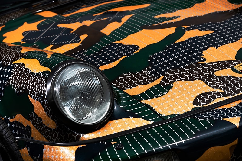 FDMTL Wraps Porsche 964 Sashiko Camouflage Custom wrap like a king carrera