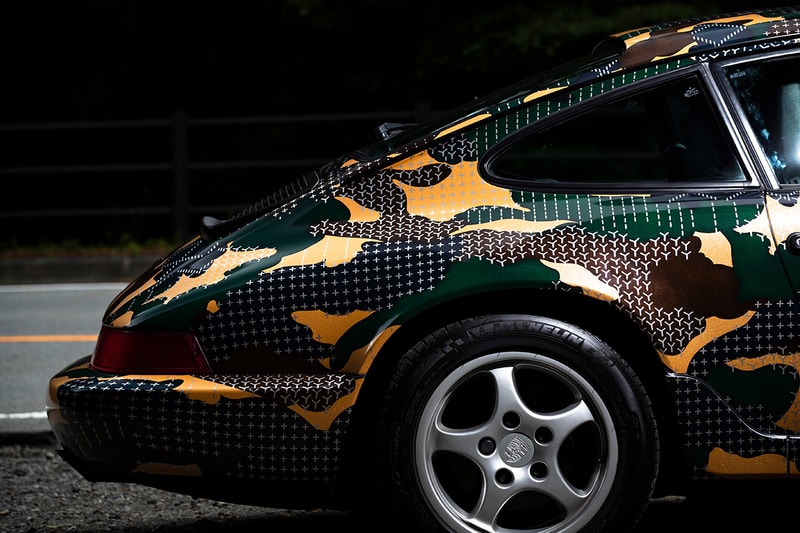 FDMTL Wraps Porsche 964 Sashiko Camouflage Custom wrap like a king carrera
