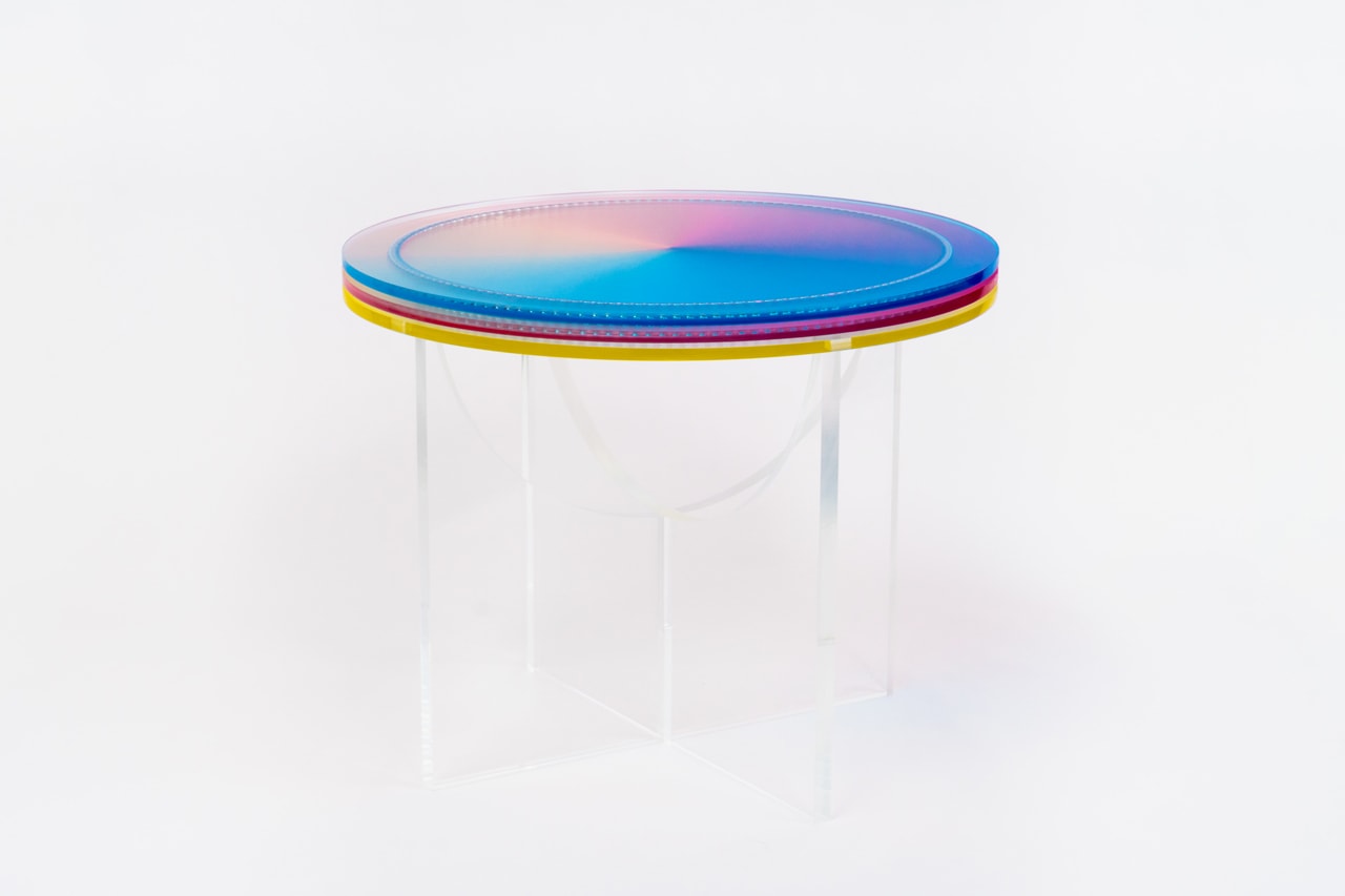felipe pantone configurable art substractive variability side table artworks editions collectibles furniture home decor