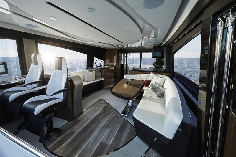 Lexus LY 650 Yacht Debut at Fort Lauderdale international boat show toyota luxury sea ocean ship marquis