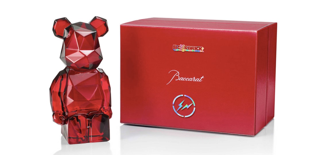 fragment design x Baccarat BE@RBRICK Figure Release | Hypebeast 