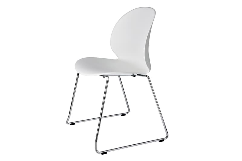 Fritz Hansen nendo Release Minimal Recycled Plastic Chair Oki Sato Info Japanese Danish Furniture Collaboration