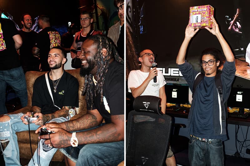 G FUEL T-Pain Super Smash Bros. Tournament Hype Sauce raspberry lemonade sugar free energy drink Faze Temper Bowery Hotel Off-White Air Prestos Grand Prize hotel 50 bowery