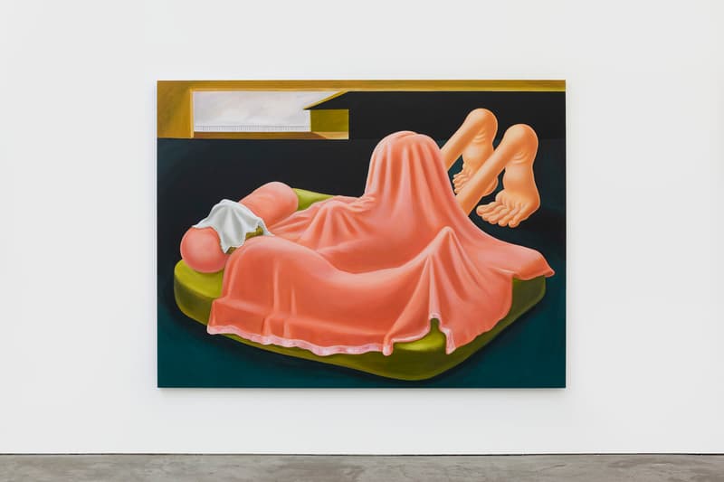 Gagosian "Domestic Horror" Group Exhibition Louise Bonnet Vaughn Spann Lucien Smith Glenn O’Brien Chloe Wise Tanya Merrill Ewa Juszkiewicz