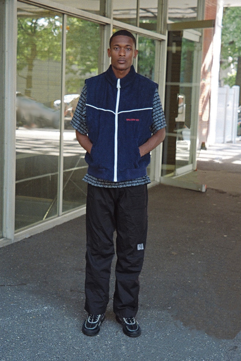 Gallery 909 Fall/Winter 2019 Collection Coats Vests Pants Burgundy Orange Green Black Blue White Crewnecks T-shirts Lambskin Leather Silk Suede Corduroy