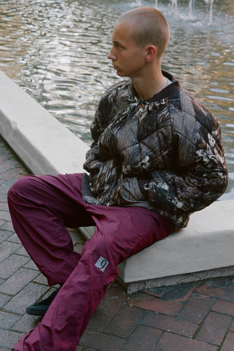 Gallery 909 Fall/Winter 2019 Collection Coats Vests Pants Burgundy Orange Green Black Blue White Crewnecks T-shirts Lambskin Leather Silk Suede Corduroy