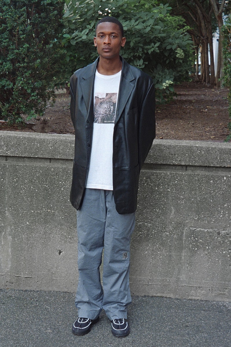 Gallery 909 Fall/Winter 2019 Collection Coats Vests Pants Burgundy Orange Green Black Blue White Crewnecks T-shirts Lambskin Leather Silk Suede Corduroy