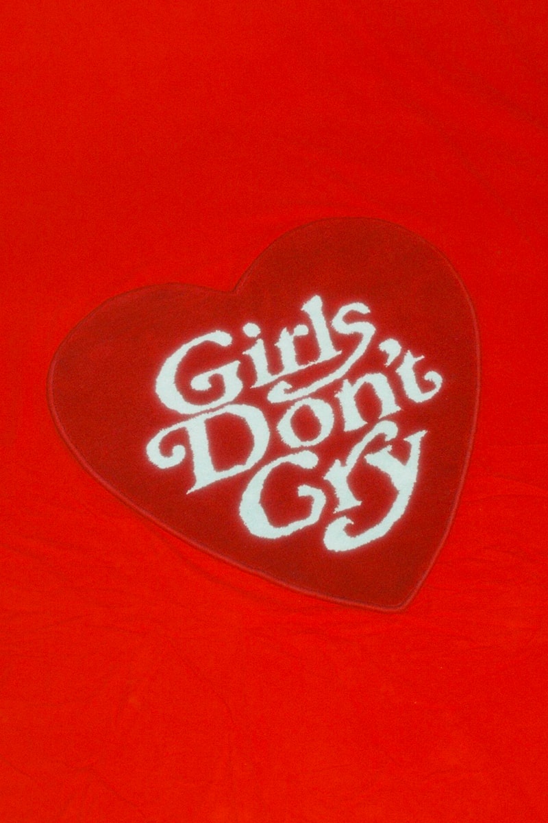 Girls Don't Cry Fall 2019 Collection Lookbook Verdy Hoodie Sweater T Shirt Keychain Rug Tote Socks