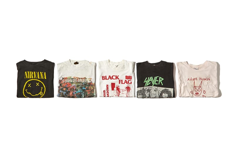 Goodhood Enlists Teejeker & Image Club LTD for Vintage Band T-Shirt Exhibition & Sale