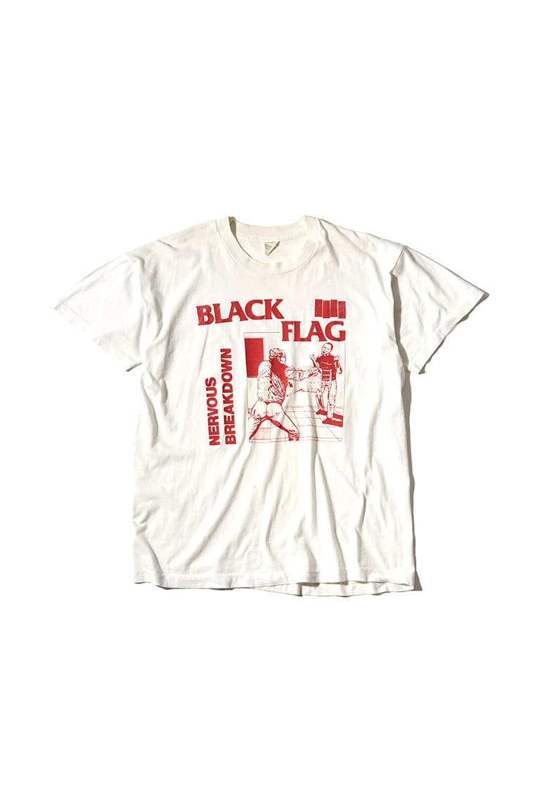 Goodhood x Teejerker x Image Club LTD Capsule Collection Collaboration T-Shirts Special Project Release Information Keith Morris Exhibition Vintage Band Tees Raymond Pettibon 