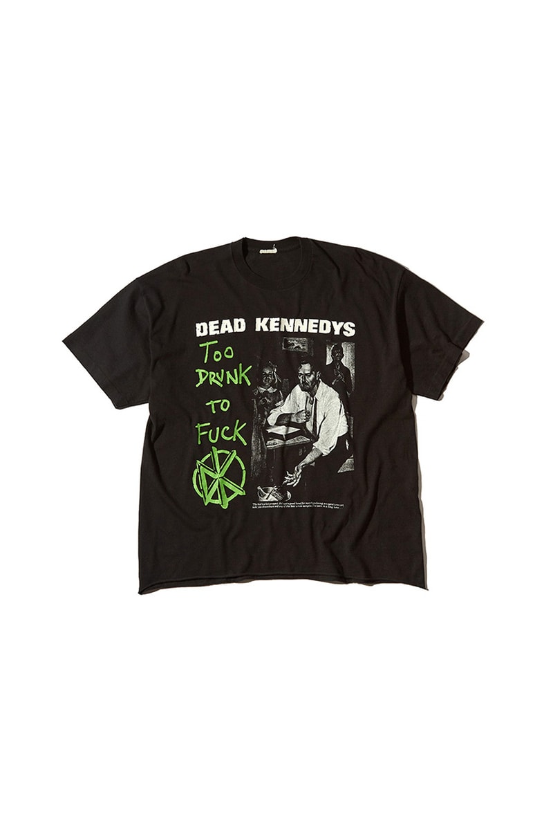 Goodhood x Teejerker x Image Club LTD Capsule Collection Collaboration T-Shirts Special Project Release Information Keith Morris Exhibition Vintage Band Tees Raymond Pettibon 