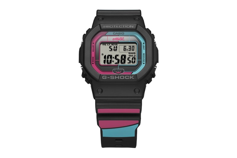 Gorillaz G SHOCK Second Collaboration Release casio watches accessories timepiece Noodle Murdoc Nichols Russel Hobbs 2D