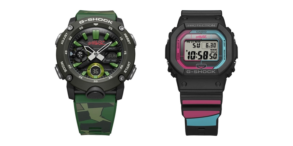 Gorillaz X G Shock Second Collaboration Release Hypebeast