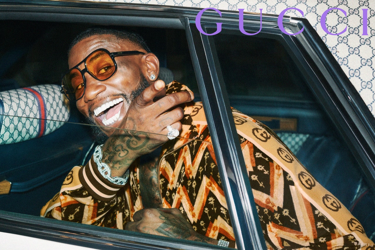 Gucci Mane Gucci Cruise Collaboration collection Album Cover Announcement woptober 2 alessandro michele october 17 release date 