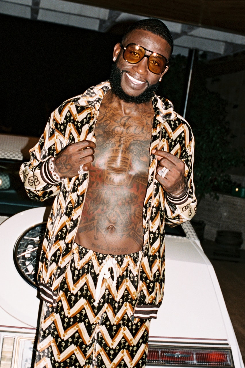 Gucci Mane Gucci Cruise Collaboration collection Album Cover Announcement woptober 2 alessandro michele october 17 release date 