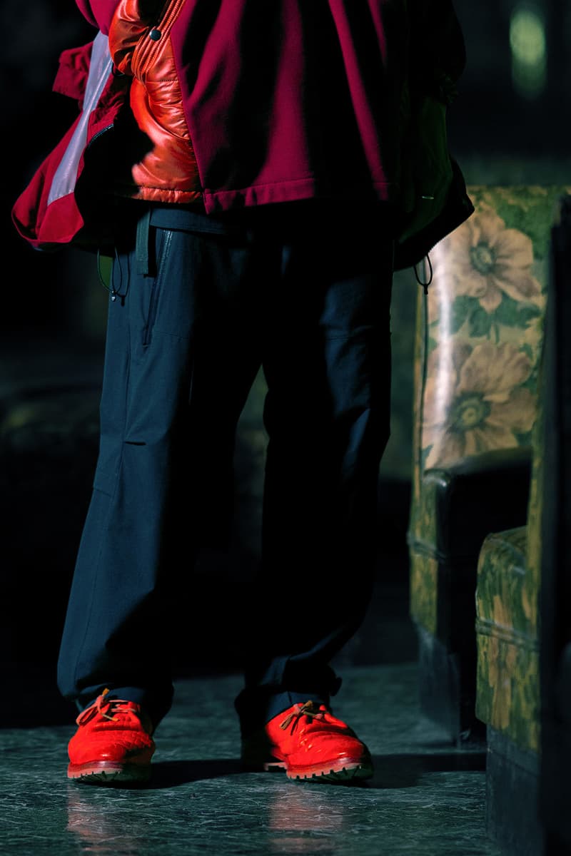 Guerrilla Group FW19 "ENDLESS RAIN" Lookbook collection techwear technical apparel streetwear taiwanese brand retrofuture DYNEEMA CORDURA PROTEC THERMOTRON XPAC fabrics Swedish M90 Camouflage 3l fabrics waterproof asian crime cinema dystopia